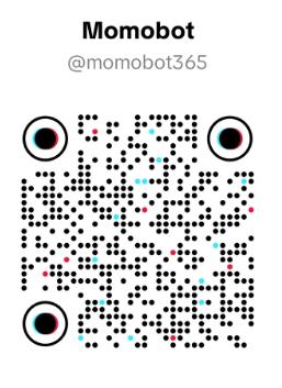 MOMOBOT  Shell Robotics inc TikTok QR Code